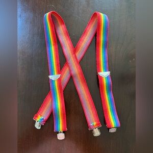 Vintage Rainbow Suspenders